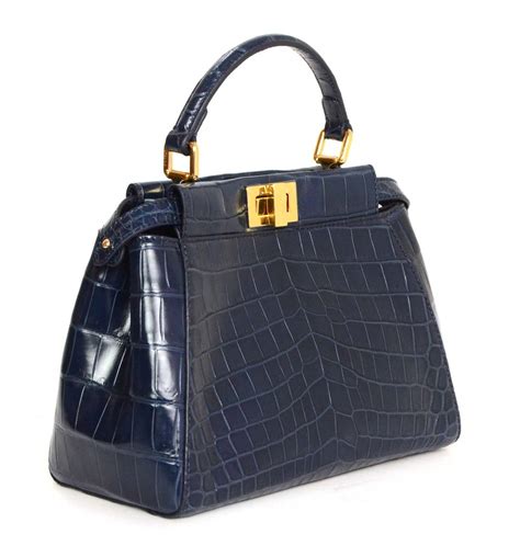 fendi crocodile|Fendi peekaboo crossover.